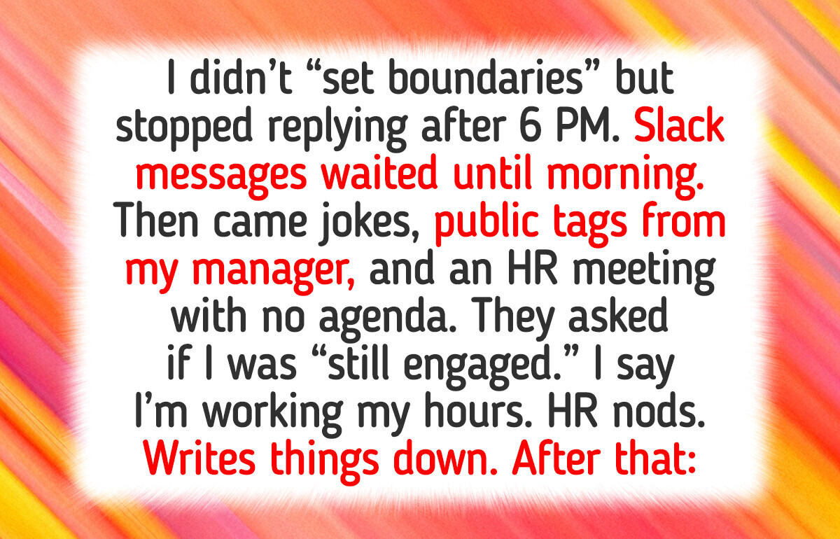 I Stopped Answering Work Chats After 6 PM and It Became an HR Issue