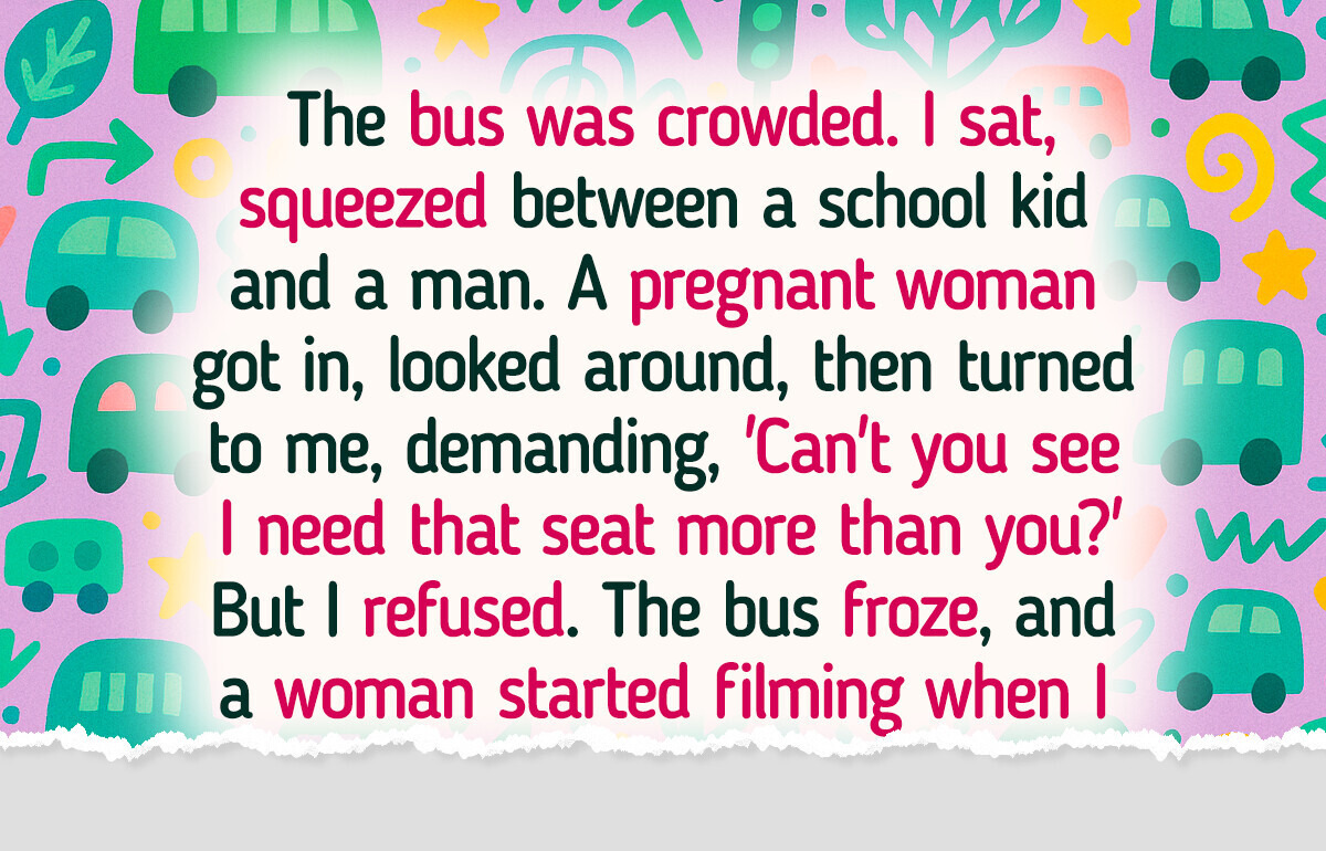 I Refused to Give Up My Seat to a Pregnant Woman on a Crowded Bus, and Ended Up Humiliated I Refused to Give Up My Seat to a Pregnant Woman on a Crowded Bus, and Ended Up Humiliated