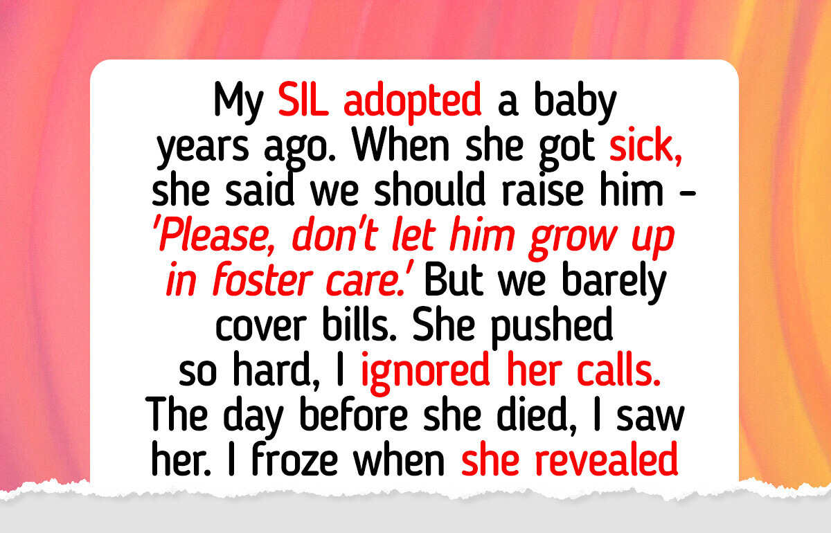 I Refuse to Adopt My Dying SIL’s Baby—Her Last Words Left Me Frozen