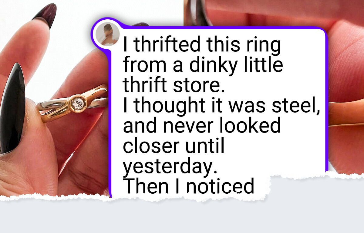 15 People Who Followed Their Gut Feeling and Thrifted Something Incredible