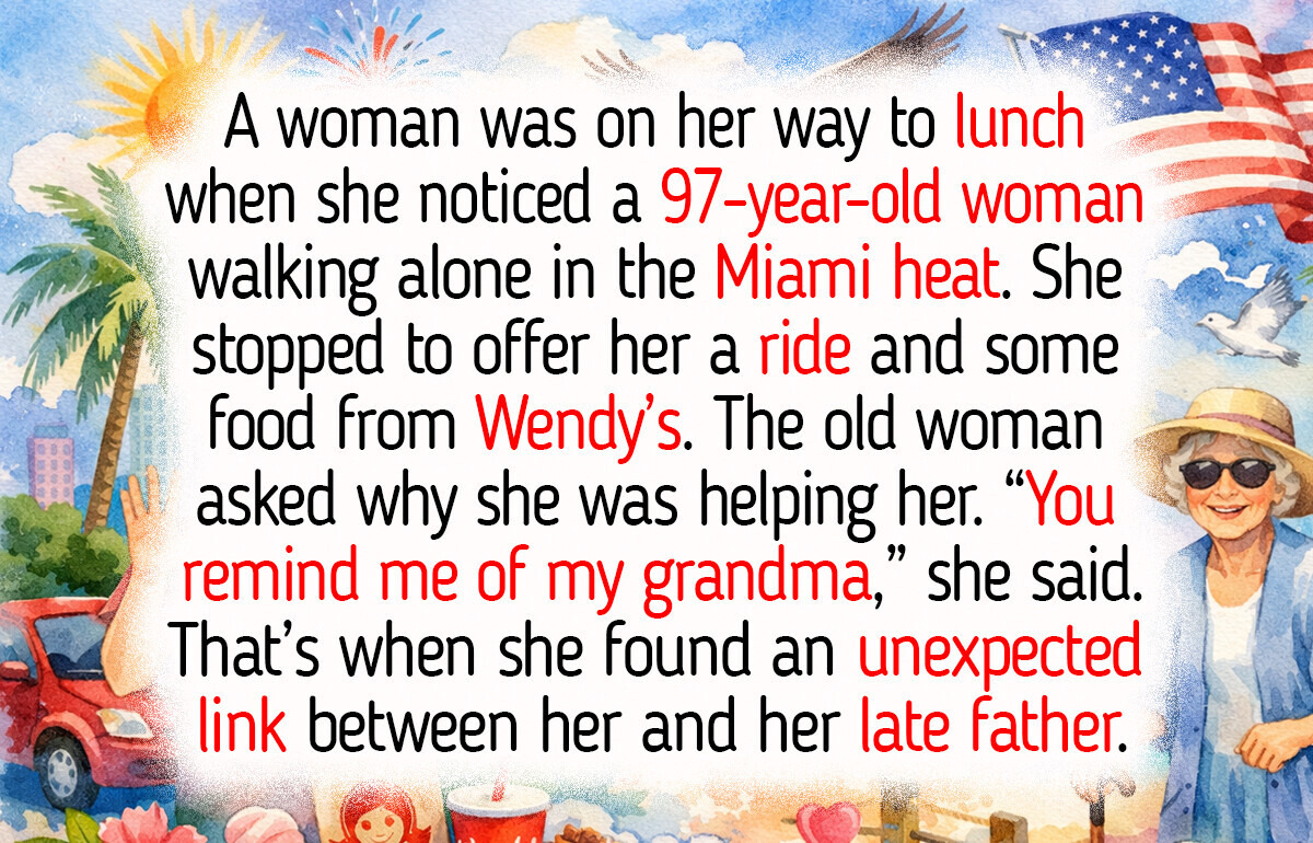 Miami Woman Offers a 97-Year-Old Stranger a Ride, Then Her Kindness Leads to an Emotional Discovery