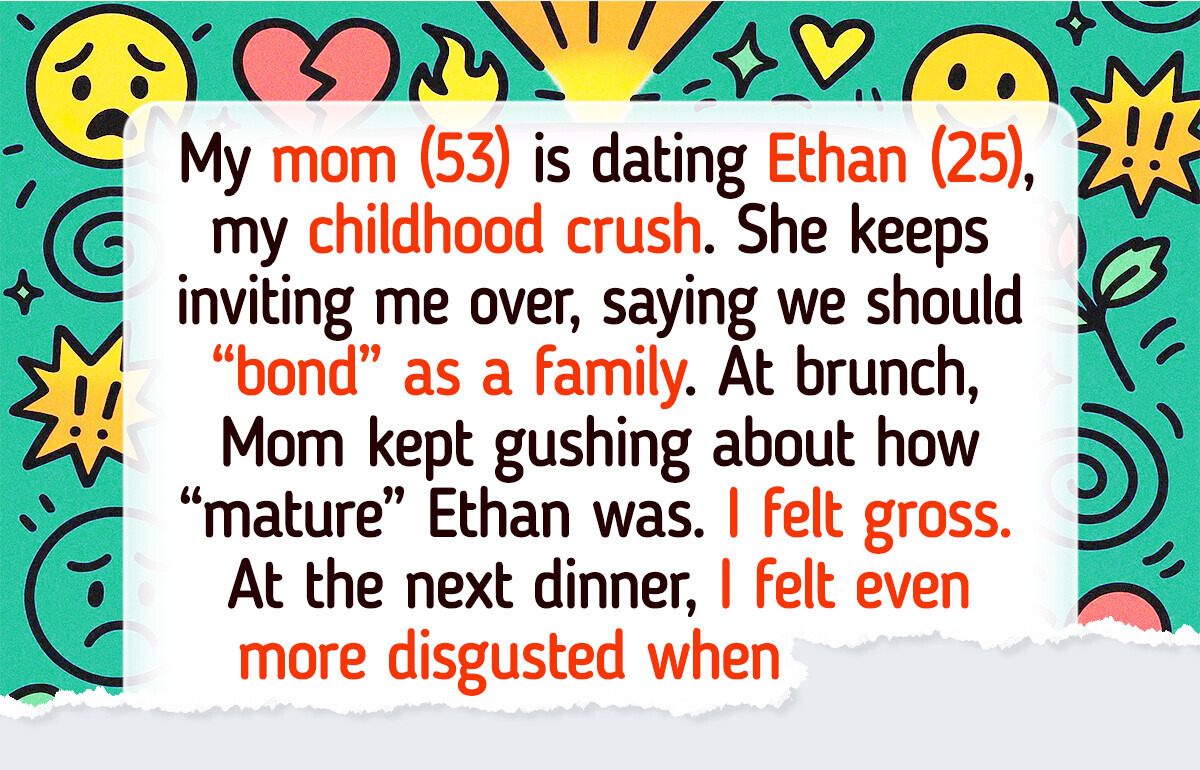 My Mom Is Dating My Childhood Crush, and Keeps Forcing Us to Be “Family” My Mom Is Dating My Childhood Crush, and Keeps Forcing Us to Be “Family”