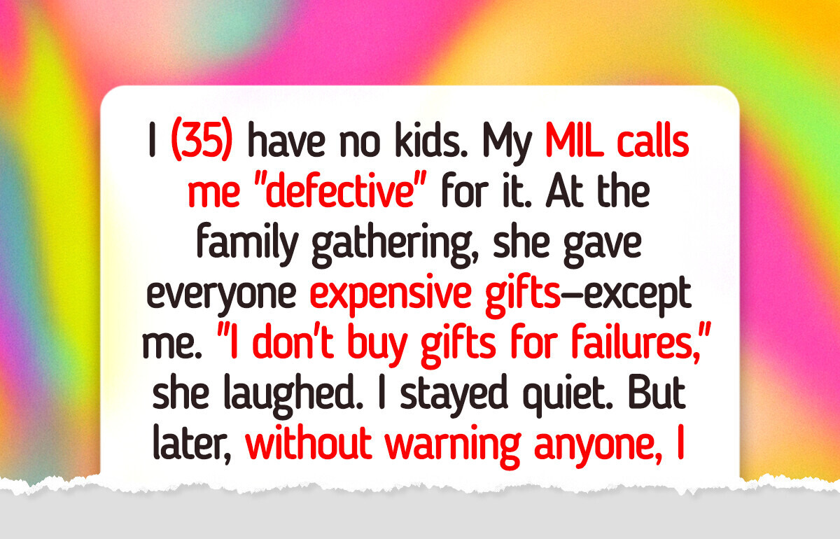 I Won’t Let My MIL Exclude Me for Not Having Kids