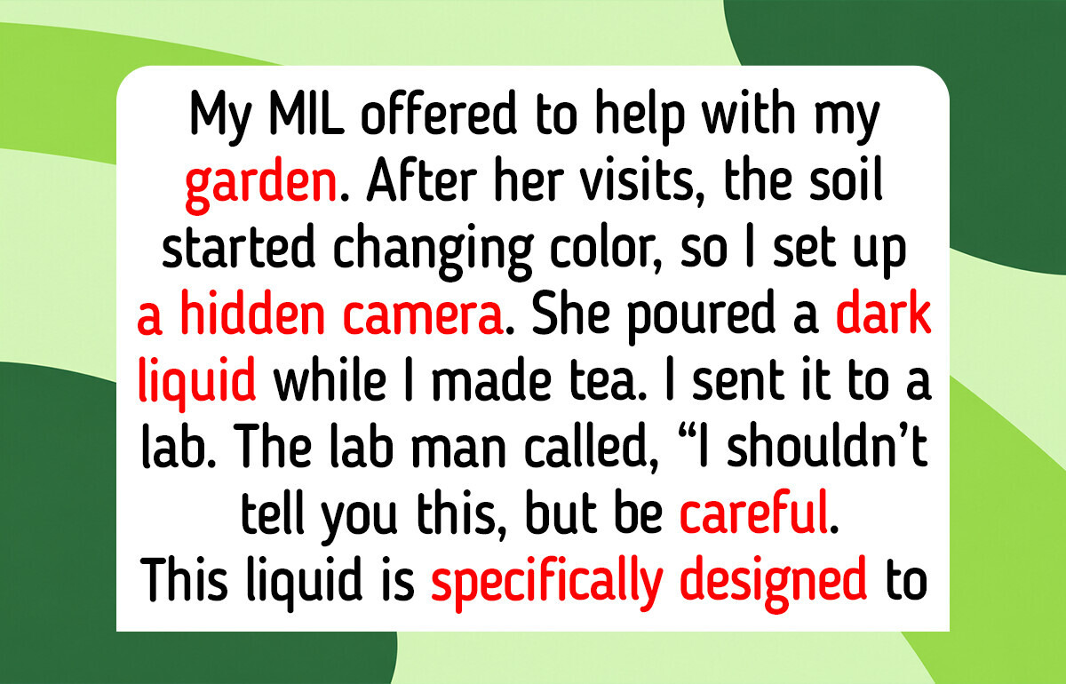 North Carolina Woman Is Alarmed After Hidden Camera Shows What Her MIL Was Pouring Into Her Vegetable Garden