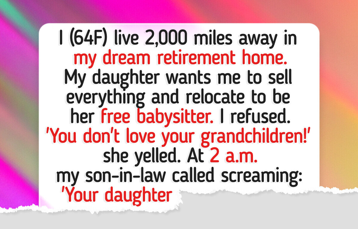 I Refuse to Move In With My Daughter to Sacrifice My Life for Hers I Refuse to Move In With My Daughter to Sacrifice My Life for Hers