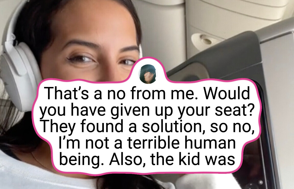 Passenger Refuses to Give Up First-Class Seat for a Child, and the Internet Can’t Stay Silent Passenger Refuses to Give Up First-Class Seat for a Child, and the Internet Can’t Stay Silent