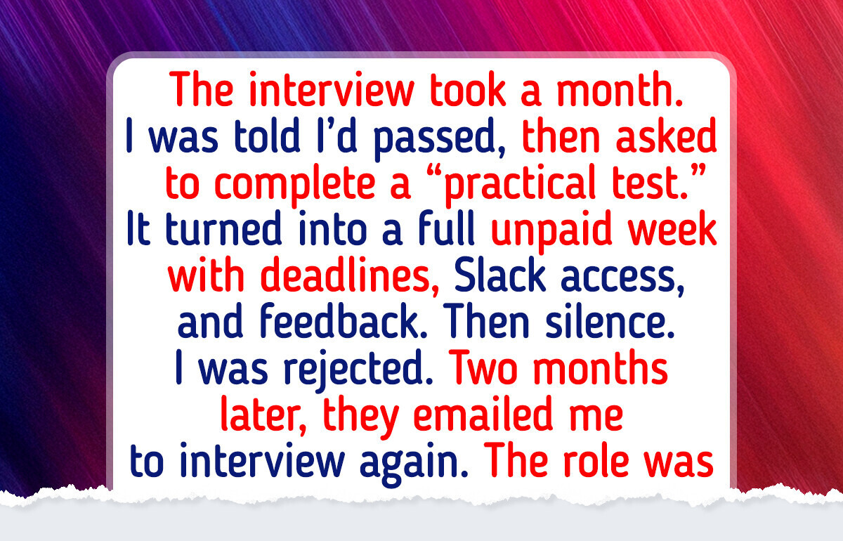 I Passed the Interview—Then the Test Started Looking Like a Job