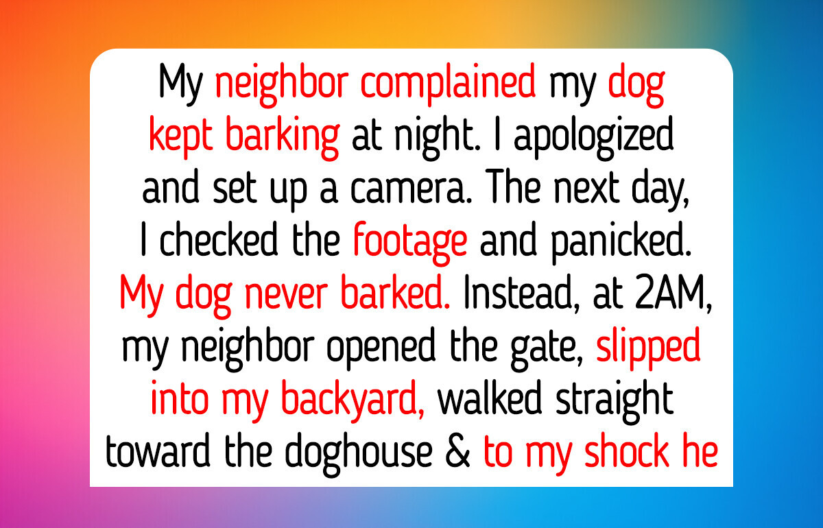 Arizona Woman Caught Neighbor in Her Yard at 2 AM—Footage Revealed What He Did to Her Dog, and 9 More Stories