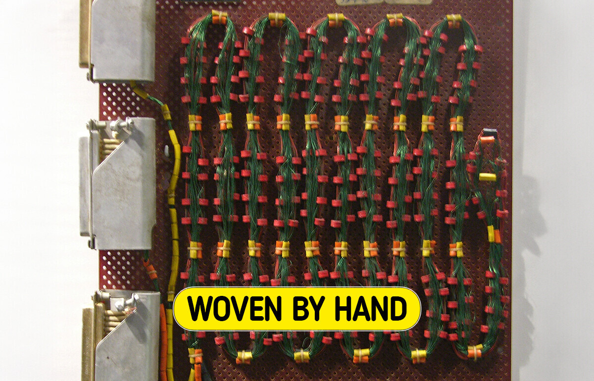 10 Things for Space Made by Hand: Apollo Memory Woven Wire by Wire and 21-Layer Moon Suits