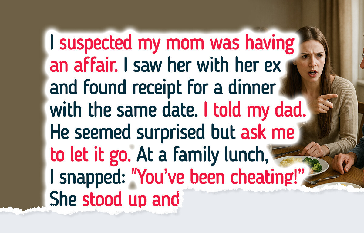 I Exposed My Mom’s Secret at a Family Dinner—Her Shocking Response Changed Everything I Exposed My Mom’s Secret at a Family Dinner—Her Shocking Response Changed Everything