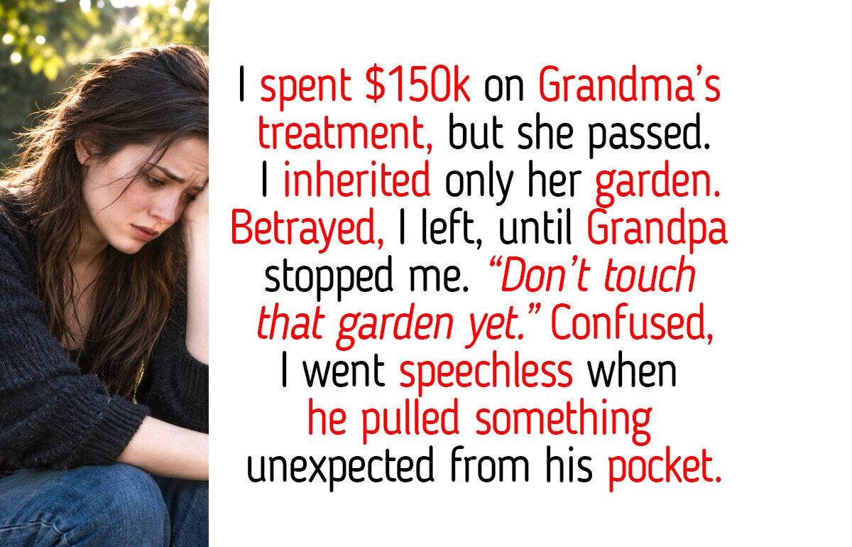 I Gave Up My Savings for Grandma’s Health and Happiness, and the Only Inheritance My Family Gave Me Was Her Garden and Garden Tools