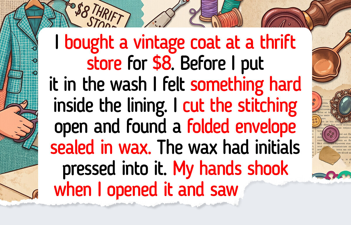 12 Heartwarming Thrifted Items That Prove Real Treasures Can Look Like Junk