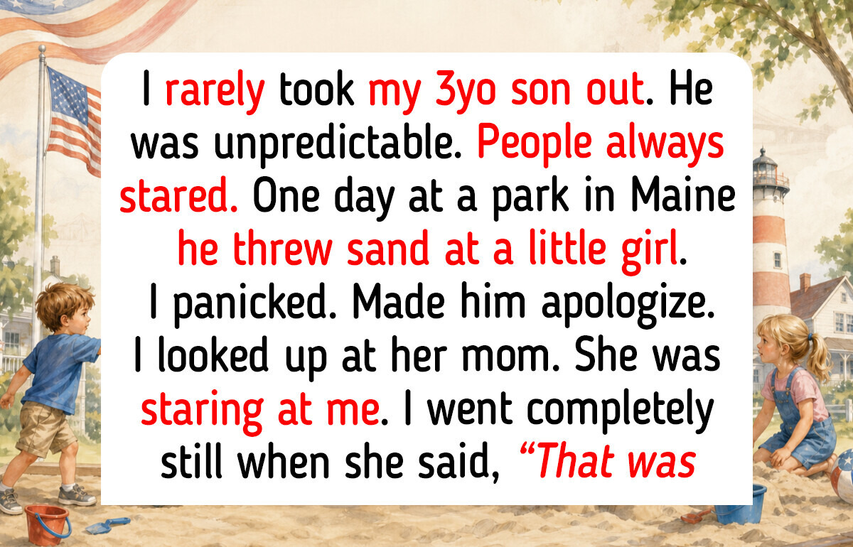 A Maine Stranger’s Small Act of Kindness Proves Words of Compassion Can Change a Parent’s Life Forever A Maine Stranger’s Small Act of Kindness Proves Words of Compassion Can Change a Parent’s Life Forever