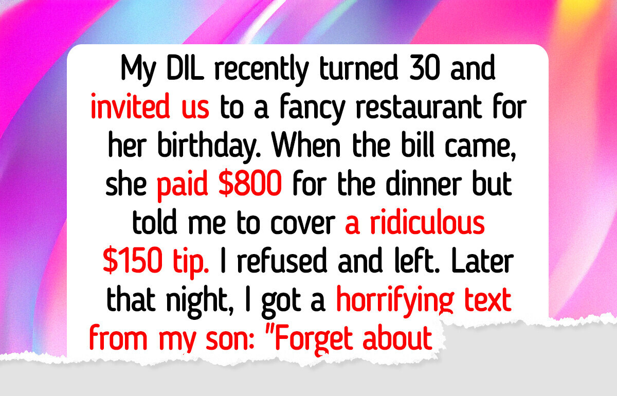 I Refused to Pay a $150 Tip at a Family Dinner—Now Everyone’s Mad at Me I Refused to Pay a $150 Tip at a Family Dinner—Now Everyone’s Mad at Me