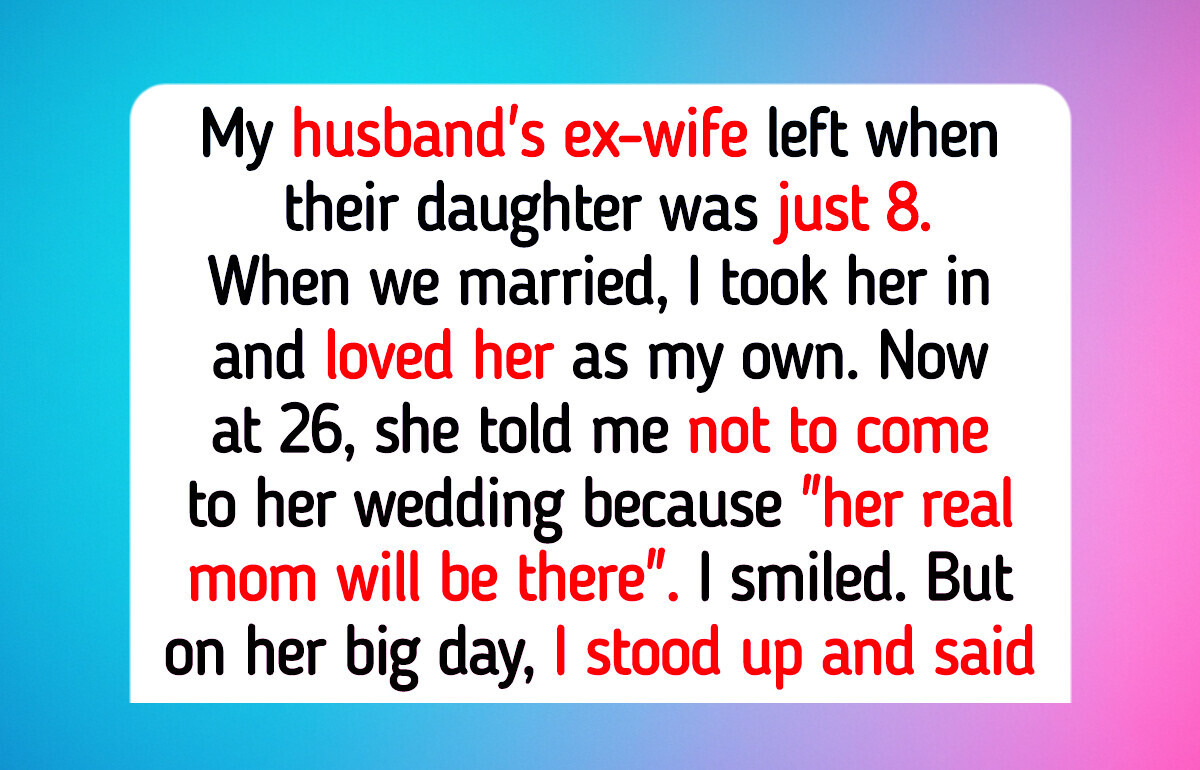 My Stepdaughter Excluded Me From Her Wedding, I Taught Her a Lesson She Won’t Forget