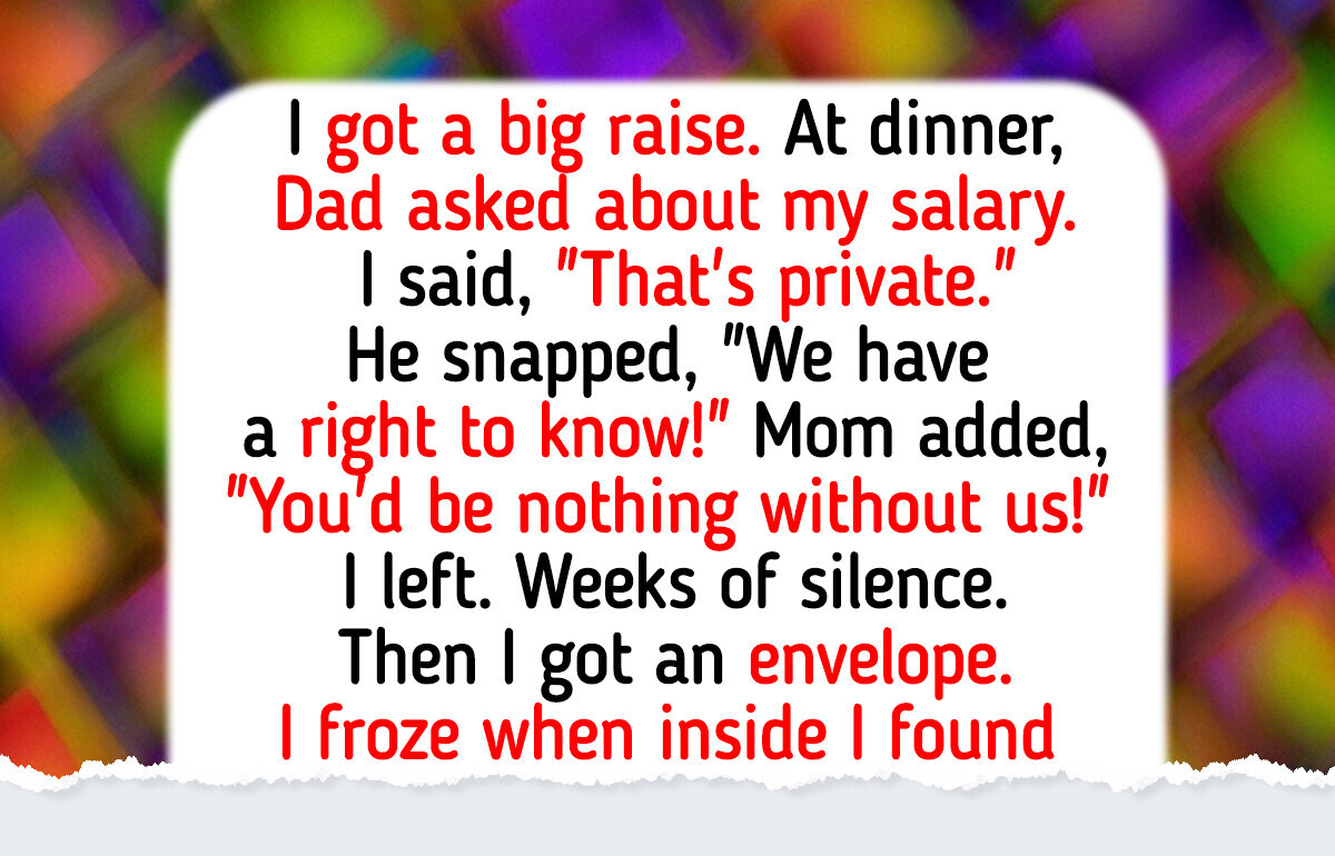 I Refused to Expose My Salary to My Parents, Now My Life Is Falling Apart