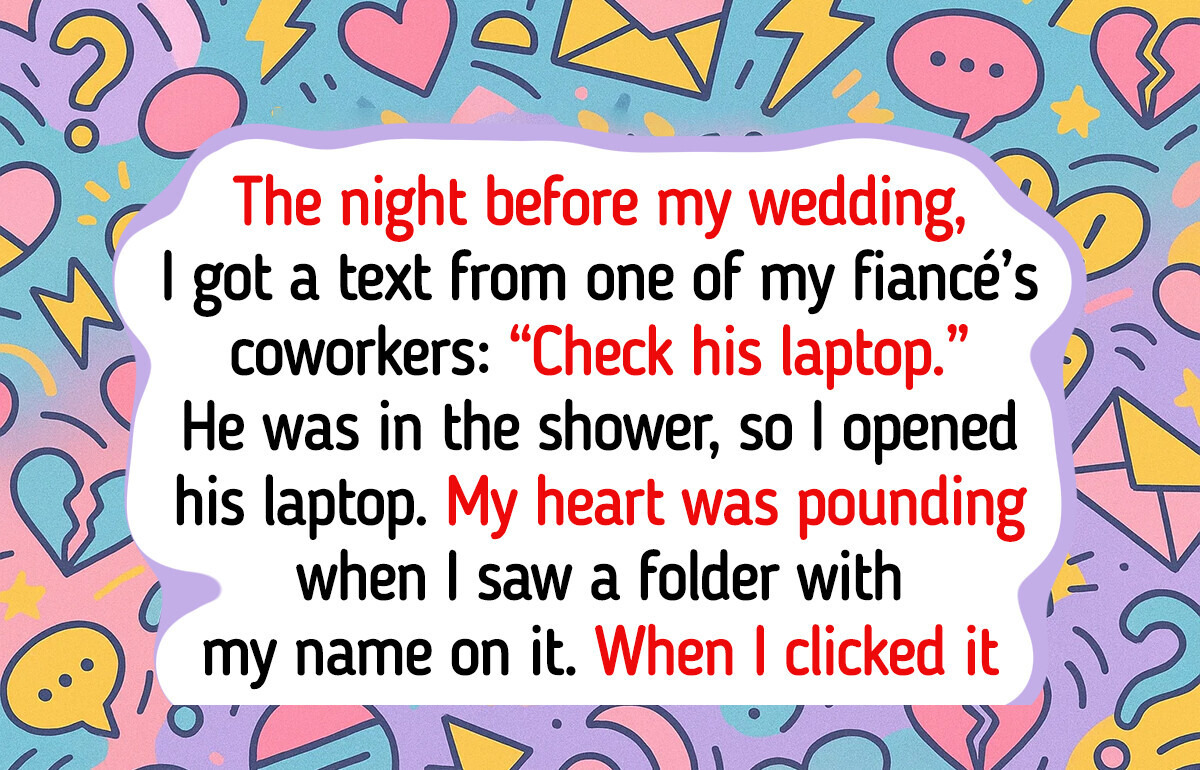I Left My Own Wedding After What I Found on His Laptop