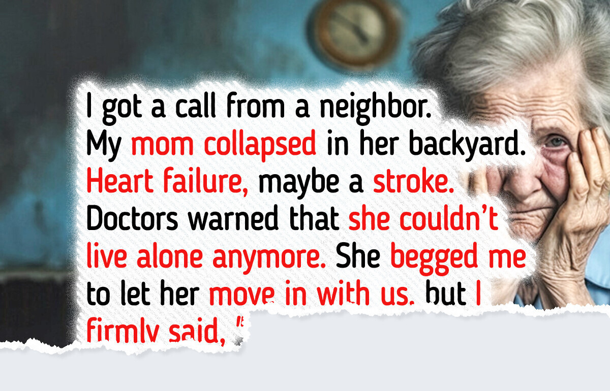 I Put My Elderly Mom in a Nursing Home Despite Her Pleas, My Comfort Comes First I Put My Elderly Mom in a Nursing Home Despite Her Pleas, My Comfort Comes First
