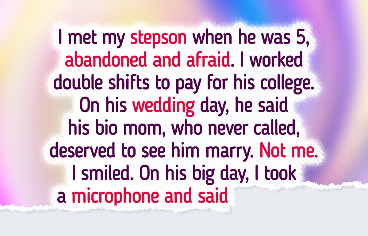 I Was Left Out of My Stepson’s Wedding—He Wasn’t Ready for My Response