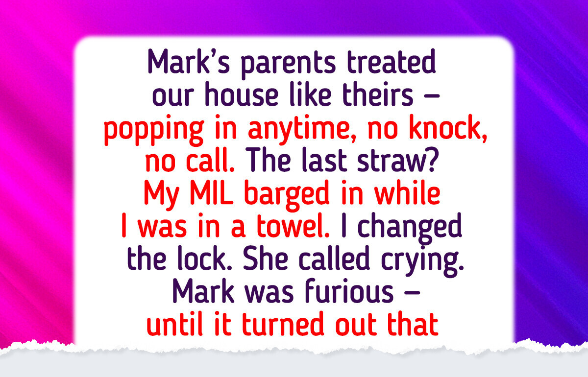 I Secretly Changed the Door Lock, So My In-Laws Can’t Come In—I’m Done Being the Doormat