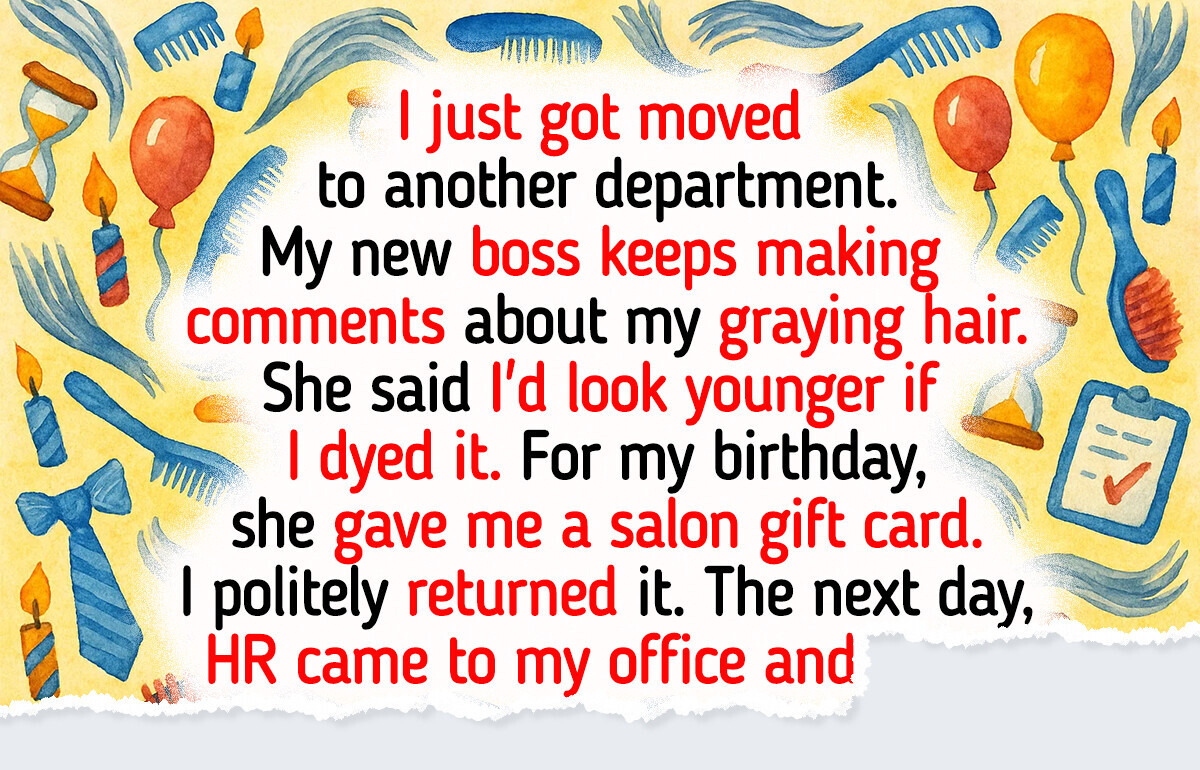 I Refuse to Dye My Gray Hair—Now HR Is Knocking at My Door