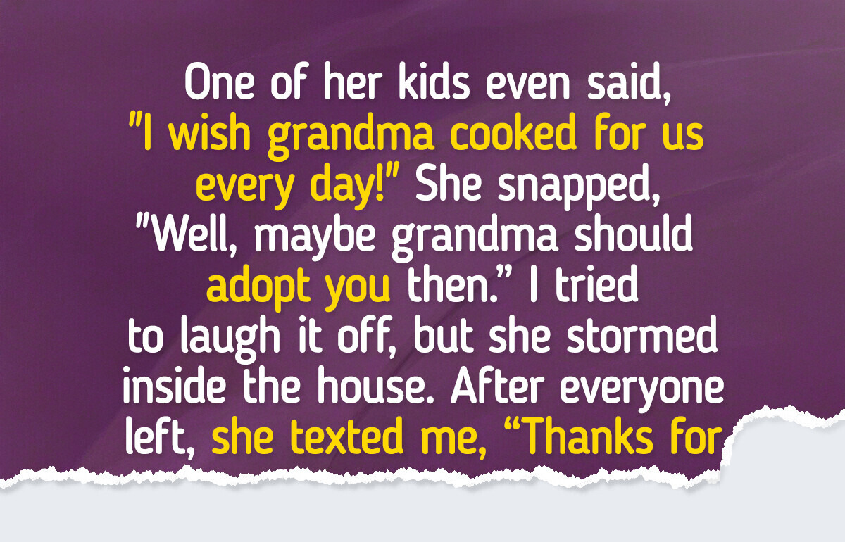 My DIL Is Furious That Our Family Prefers My Meals Over Hers