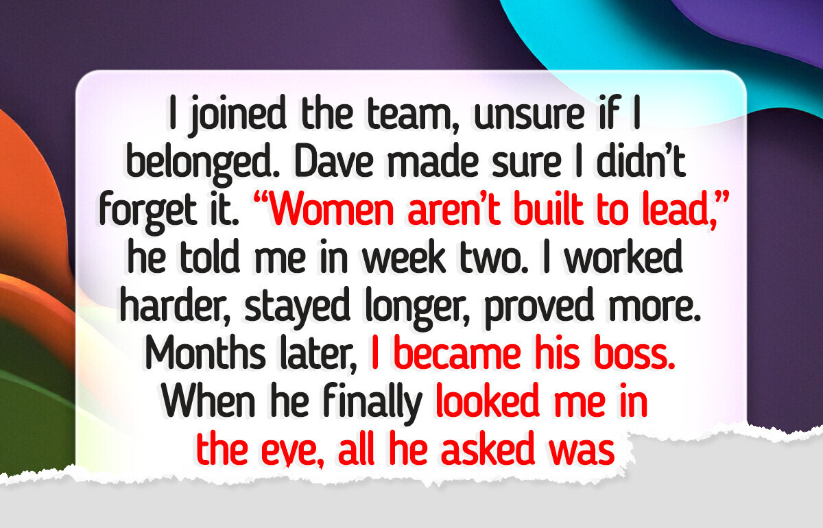 My Male Colleague Told Me “Women Aren’t Leadership Material,” I Waited for the Perfect Revenge