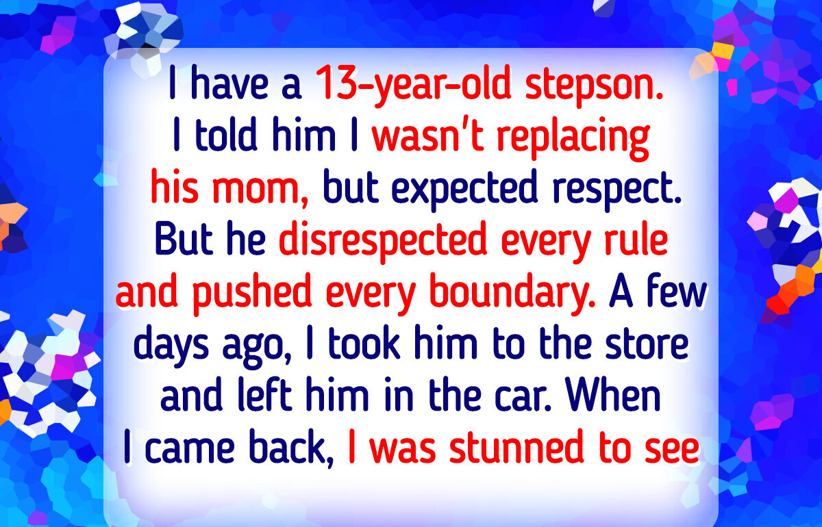 I Refuse to Let My Stepson Disrespect Me—My Home, My Rules I Refuse to Let My Stepson Disrespect Me—My Home, My Rules