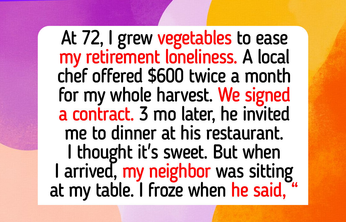 At 72, My Retirement Garden Was Just a Hobby — Until a Chef From Down the Street Asked to Buy My Entire Harvest