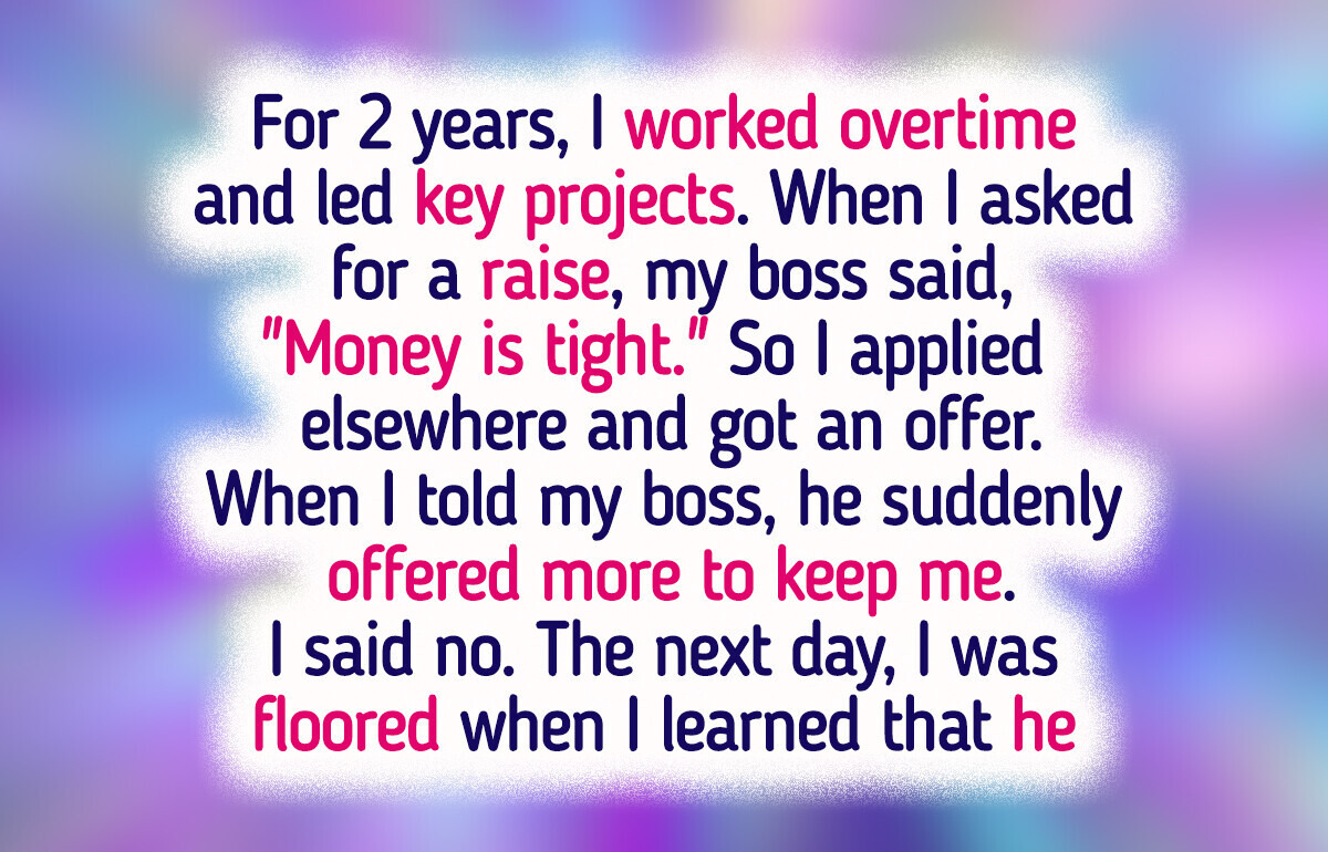 I Refused a Salary Raise at My Job, Then My Boss Played Dirty