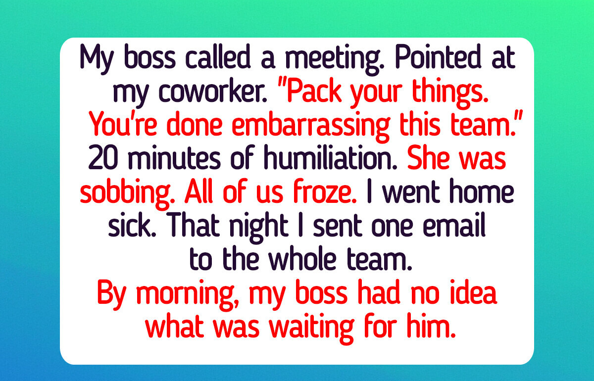 12 Times Standing Up for a Coworker Took Nothing but Quiet Kindness