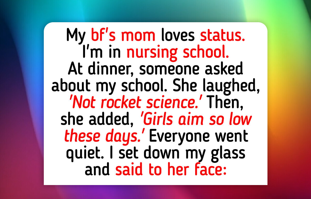 My Boyfriend’s Mom Kept Mocking My Career—My Response Silenced the Whole Table