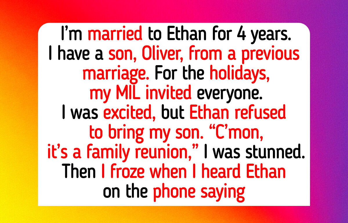 I Refused to Exclude My Son From Our Family Holiday Plans, Then My MIL Got Involved
