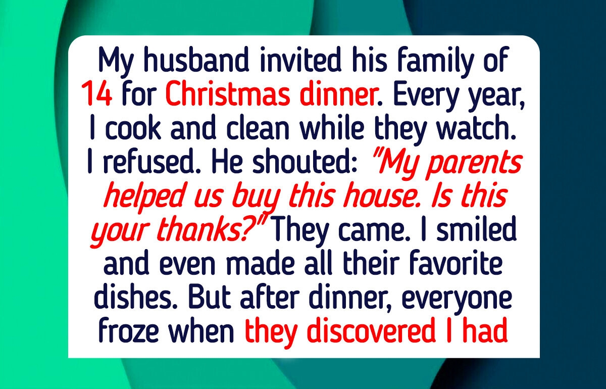 I Refuse to Host a Christmas Dinner for My Husband’s Family, I’m Not a Maid