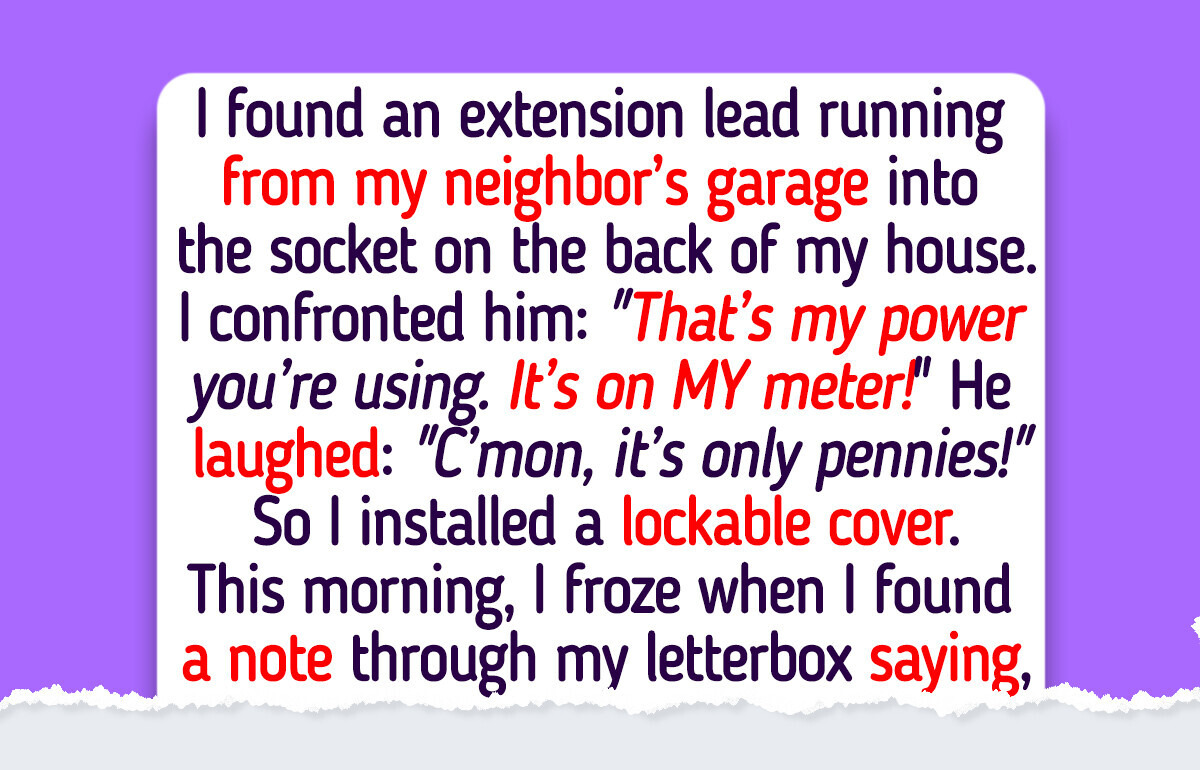 I Caught My Neighbor Stealing From Me and Confronted Him—But Now He’s Threatening Me I Caught My Neighbor Stealing From Me and Confronted Him—But Now He’s Threatening Me