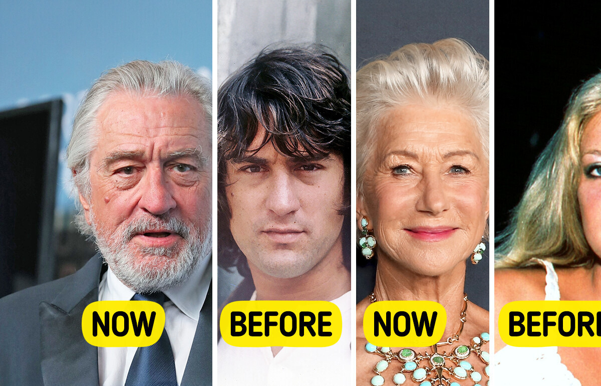 12 Celebs Who Look Unrecognizable Across the Decades 12 Celebs Who Look Unrecognizable Across the Decades