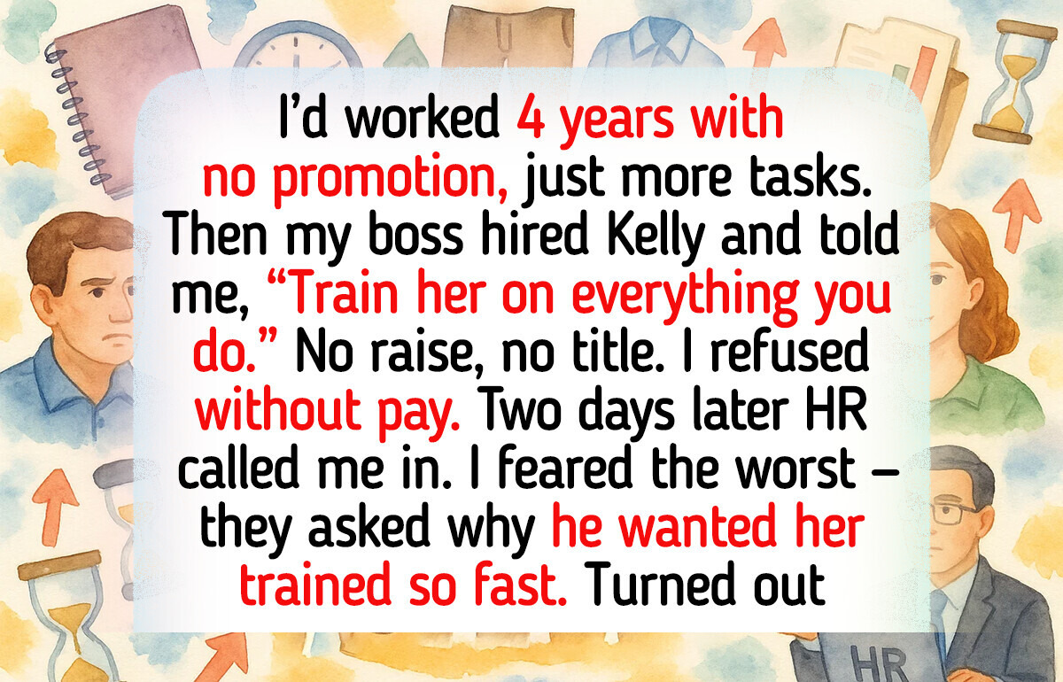 I Refused to Train a Coworker — HR Came Knocking I Refused to Train a Coworker — HR Came Knocking