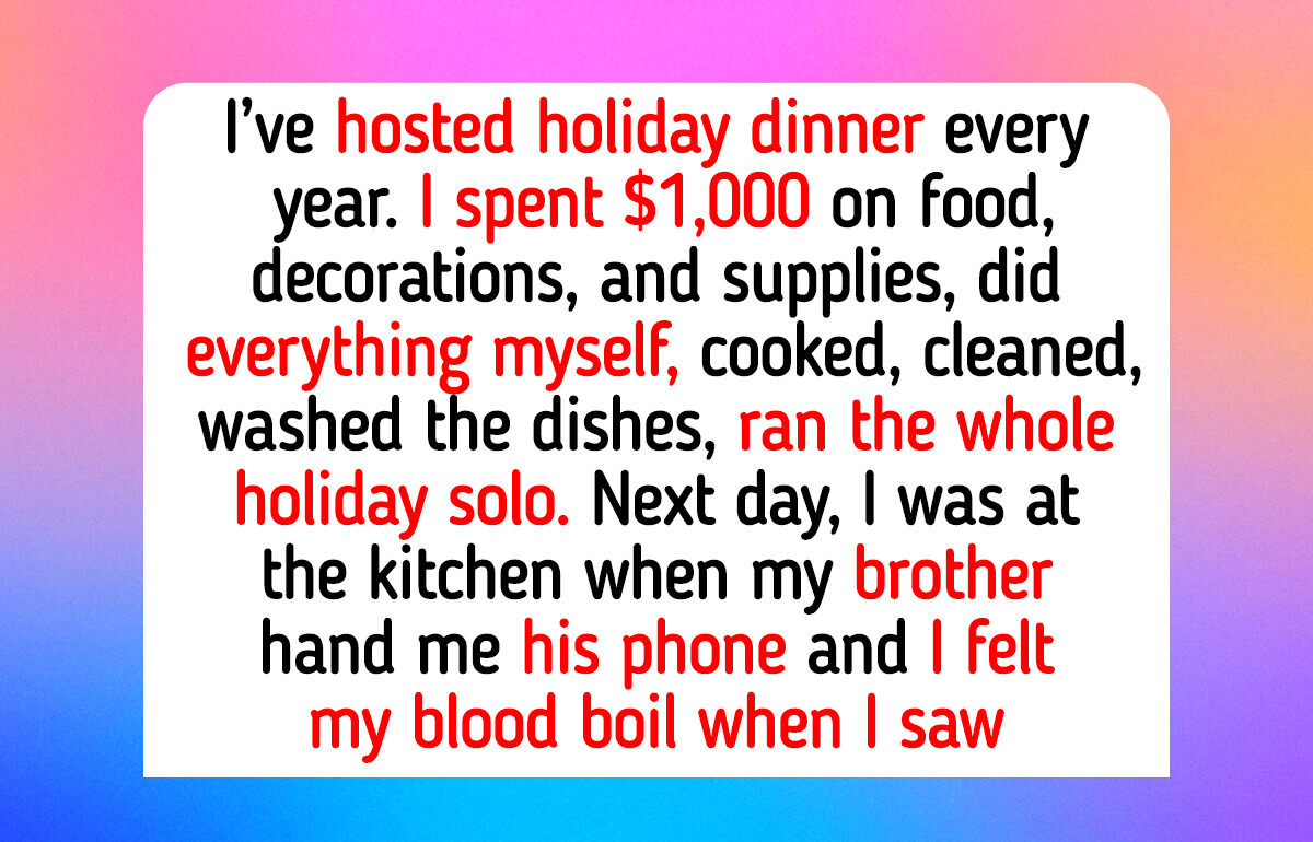I Refused to Host Holiday After Realizing My Kindness and Generosity Meant Nothing to My Family