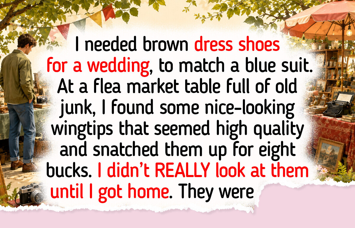 14 People Who Scored Vintage Treasures at Flea Markets for Almost Nothing