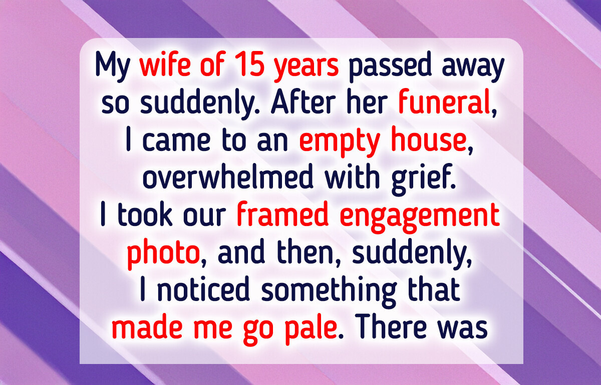 I Found Out My Wife's Dark Secret Right After Her Funeral, Now I Don't Know How to Live With It I Found Out My Wife's Dark Secret Right After Her Funeral, Now I Don't Know How to Live With It