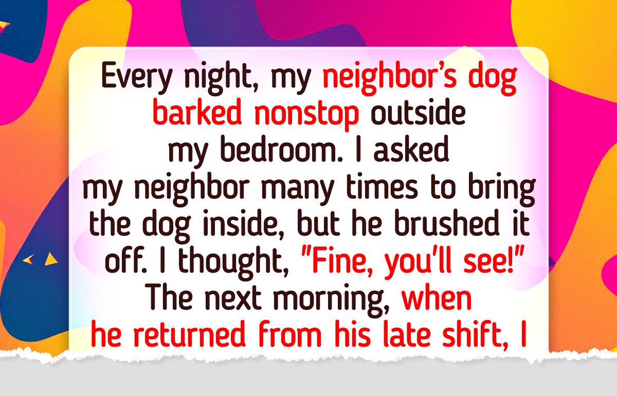 My Neighbor Refused to Bring His Dog Inside, He Wasn’t Ready for My Payback