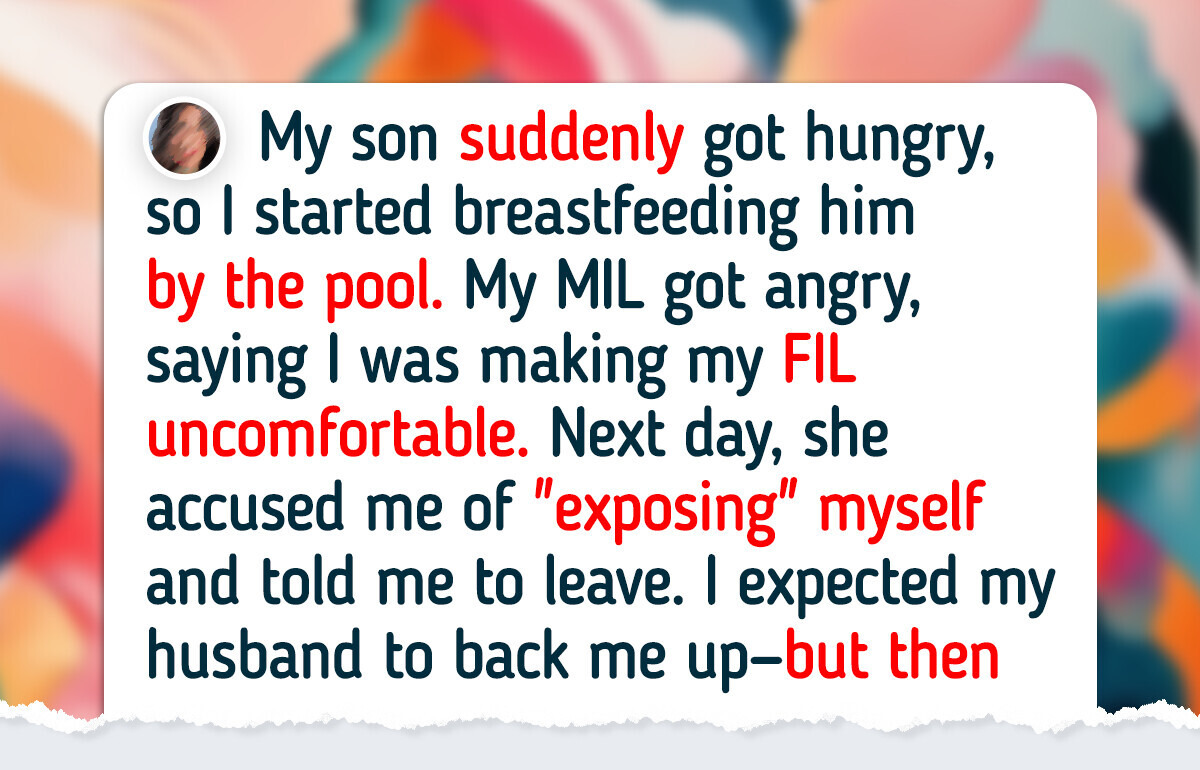 I Was Kicked Off Our Family Vacation for Breastfeeding—by My Own MIL I Was Kicked Off Our Family Vacation for Breastfeeding—by My Own MIL