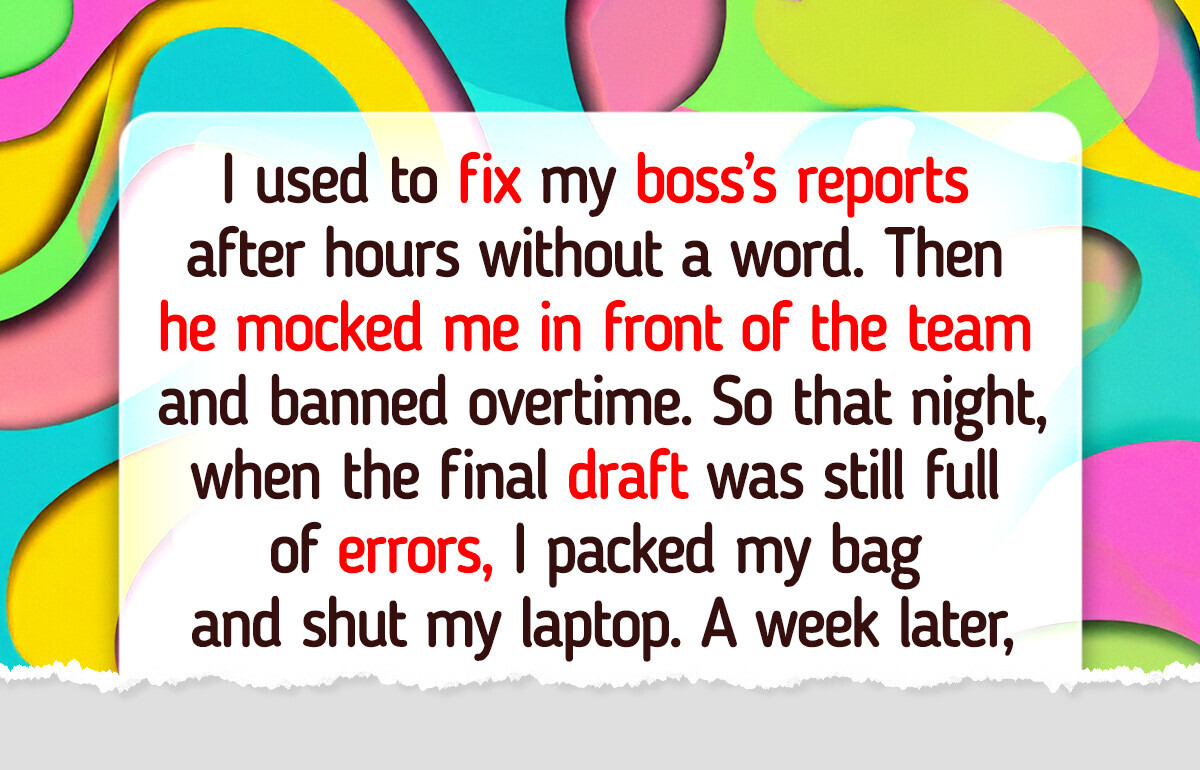 I Followed My Boss’s ‘No Overtime’ Rule—And Watched His Career Crash Overnight I Followed My Boss’s ‘No Overtime’ Rule—And Watched His Career Crash Overnight