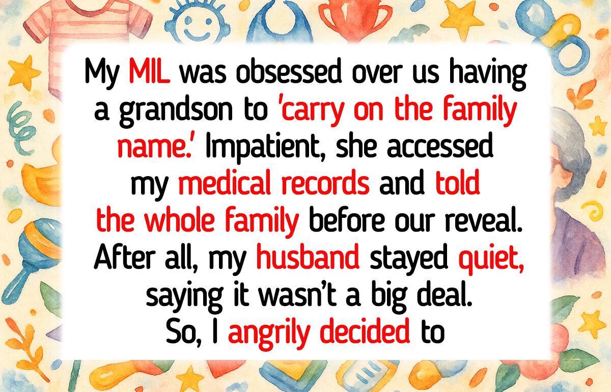 I Found Out My MIL Was Sabotaging My Gender Reveal—Now I’m the Family Villain