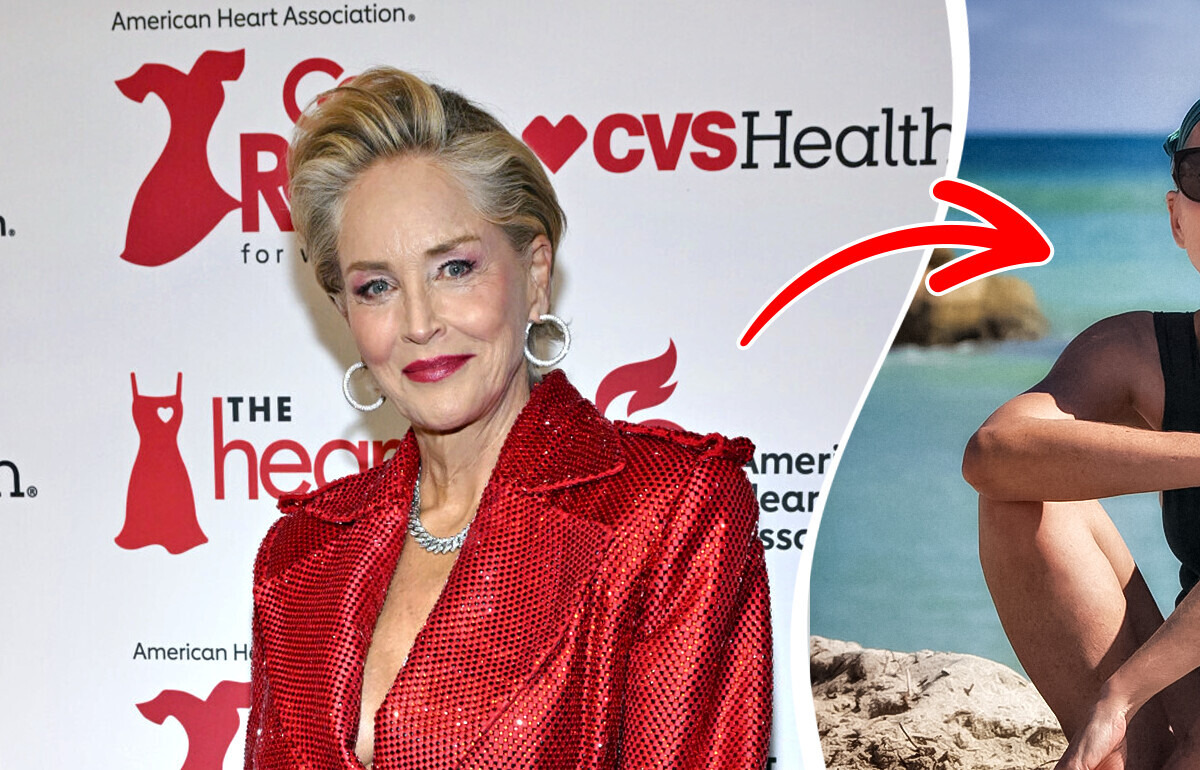 Sharon Stone Creates Stir in Tiny Swimwear, Leaving Fans Echoing the Same Thing Sharon Stone Creates Stir in Tiny Swimwear, Leaving Fans Echoing the Same Thing