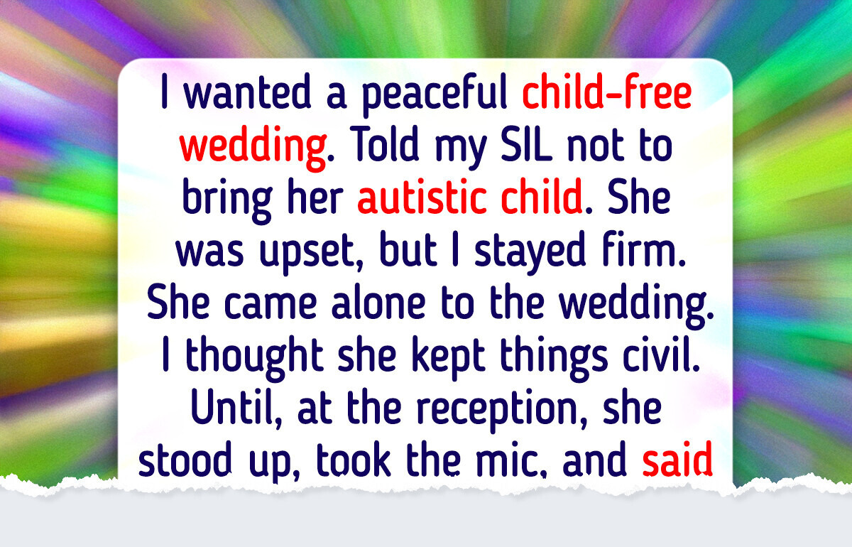 I Insisted on a Child-Free Wedding — My SIL Took Cruel Revenge for Her Excluded Child