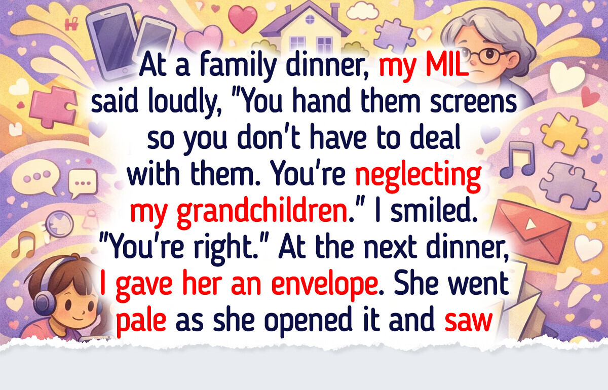 My MIL Accused Me of Ruining Her Grandkids—So I Made Her Pay Publicly