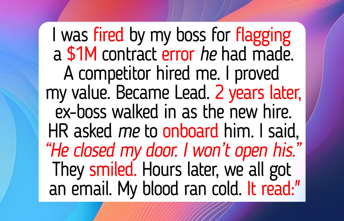 I Refused to Onboard the Boss Who Destroyed My Career Years Ago