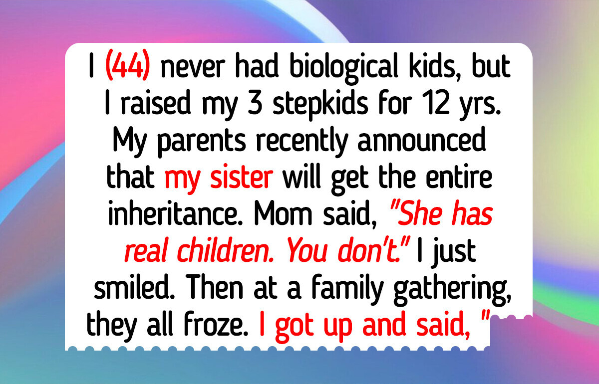 I Said I Won’t Have Biological Children, and My Parents Took Away My Inheritance I Said I Won’t Have Biological Children, and My Parents Took Away My Inheritance