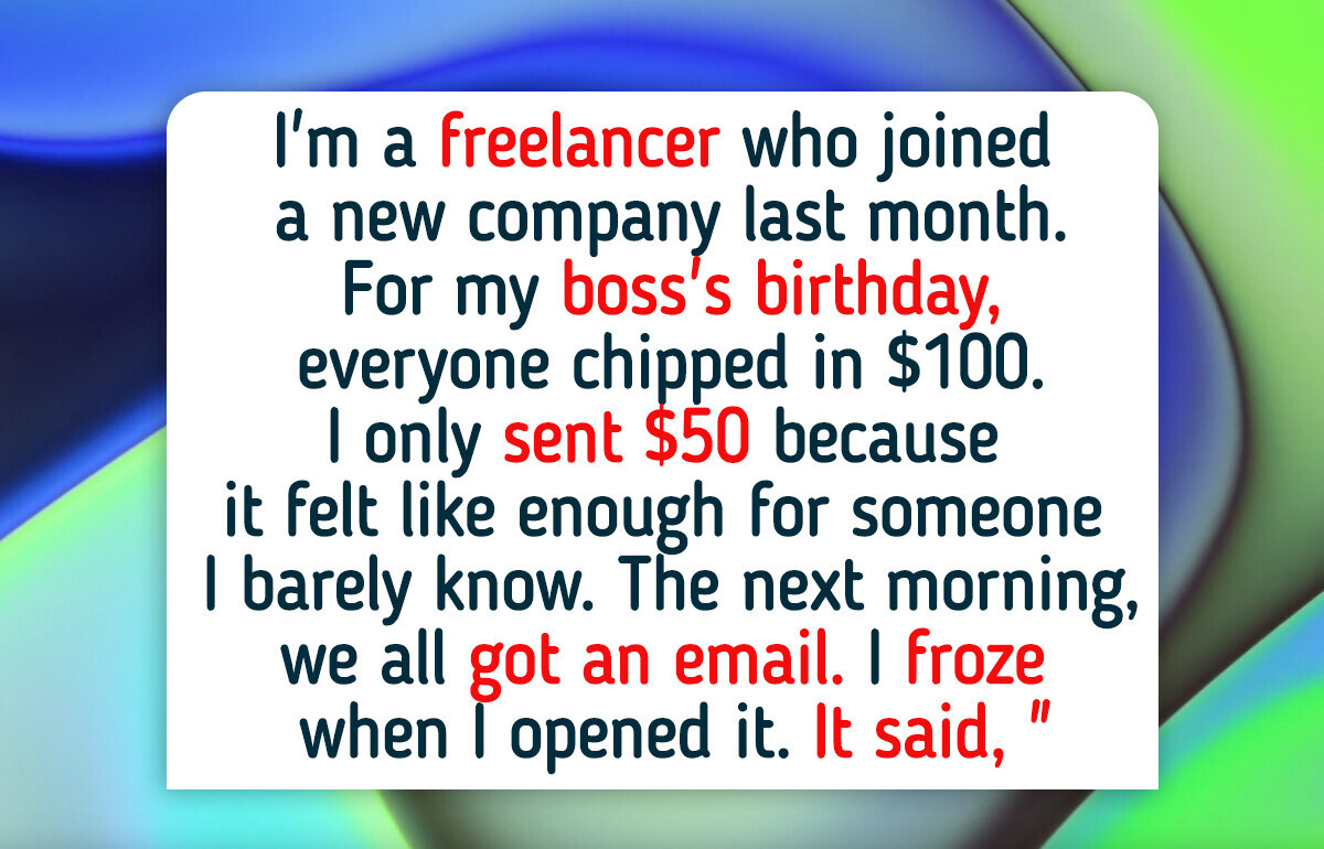 I Refused to Pay a Fortune for My Boss’s Birthday Gift—And It Got Ugly